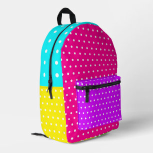 Colorblock Polka Dot - Ein kühner Abschlag des Spa Bedruckter Rucksack