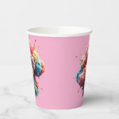Colorbomb Explosionspapier-Tasse! Pappbecher (Links)