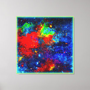 Colorburst Cosmos. Jetzt kaufen Leinwanddruck