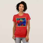Colorburst Cosmos. Jetzt kaufen T-Shirt (Vorne ganz)