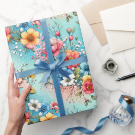 Colorburst Garden Geschenkpapier