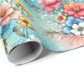 Colorburst Garden Geschenkpapier (Rolleneckpunkt)