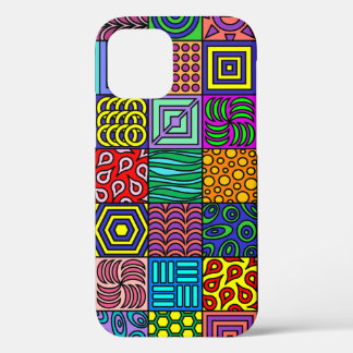 Colorbust Squares iPhone 12 Fall Case-Mate iPhone Hülle