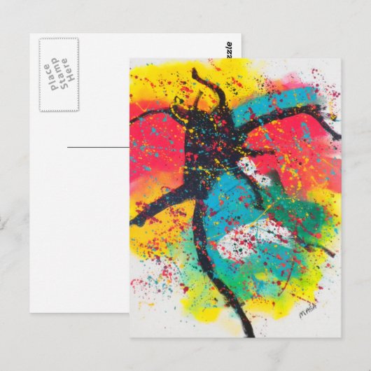 ColorChasm Postkarte (Vorne/Hinten)