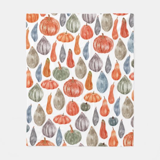 Colorcolor Pumpkins Collection  Fleecedecke (Vorderseite)