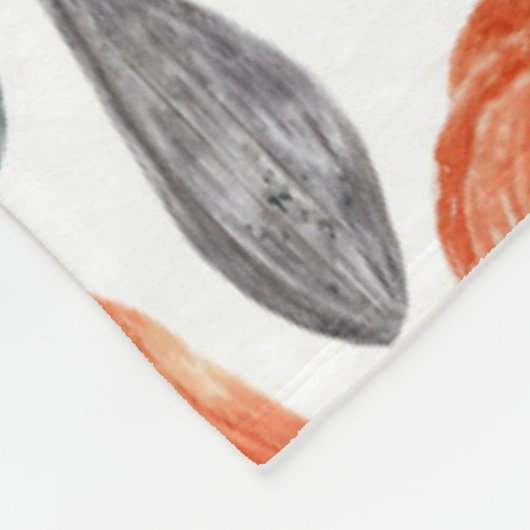 Colorcolor Pumpkins Collection  Fleecedecke (Ecke)