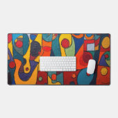 Colorcube 1 farbenfrohe Desk Mat Schreibtischunterlage (Tastatur & Maus)