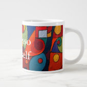 Colorcube 1 Tasse der Spezialität Kubismus (Rechts)