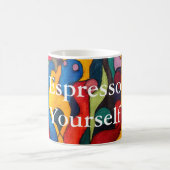 Colorcube 2 Colorful Cubism Classic Tasse (Mittel)