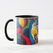 Colorcube 2 Colorful Cubism Combo Tasse (Links)