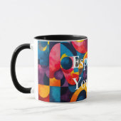 Colorcube 6 Colorful Cubism Combo Tasse (Links)