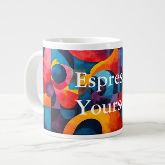 Colorcube 6 Colorful Cubism Spezielle Tasse