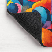 Colorcube 6 farbenfrohe Cubism Mouse Pad Mousepad (Ecke)