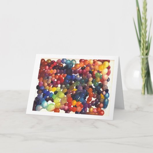 Colordrops Greetings Karte (Vorderseite)