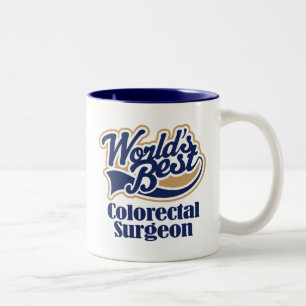 Colorectal Chirurg-Geschenk Zweifarbige Tasse