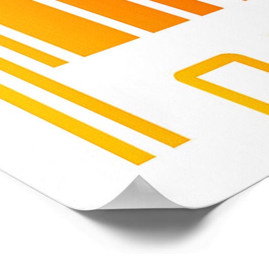 Colored Barcode Poster (Ecke)