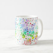 Colored Bubbles Coffee Mug Kaffeetasse (VorderseiteRechts)