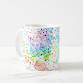Colored Bubbles Coffee Mug Kaffeetasse (Vorderseite Links)