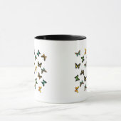 Colored Butterflies Art Tasse (Zentrum)