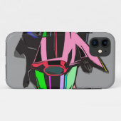 Colored cadillac Case-Mate iPhone hülle (Rückseite (Horizontal))