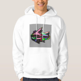 Colored cadillac hoodie