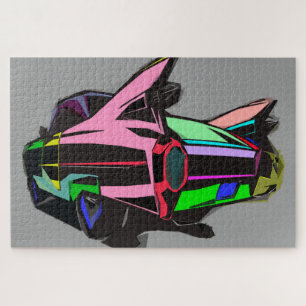 Colored cadillac puzzle