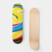 Colored Candy Skateboard (Vorderseite)