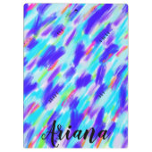 Colored Chaos Clipboard Klemmbrett (Rückseite)