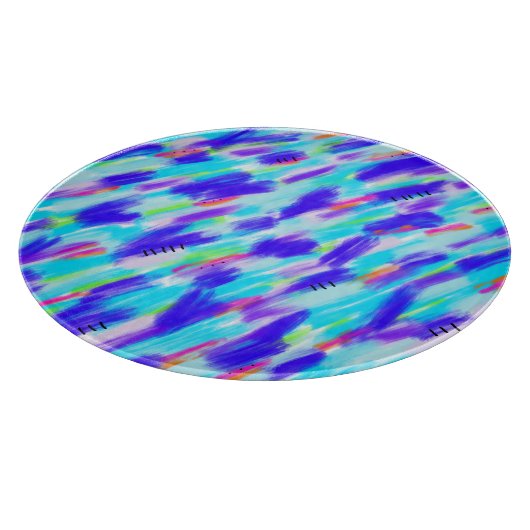 Colored Chaos Cutting Board Schneidebrett (Ecke)