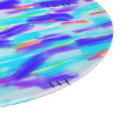 Colored Chaos Cutting Board Schneidebrett (Ecke)