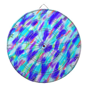 Colored Chaos Dart Board Dartscheibe