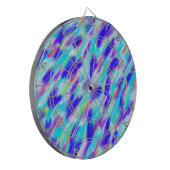 Colored Chaos Dart Board Dartscheibe (Vorderseite Links)