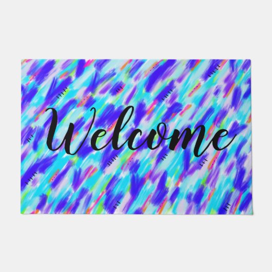 Colored Chaos Doormat Fußmatte (Vorderseite)