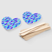 Colored Chaos Hand Fan Fächer (Non-assembled)