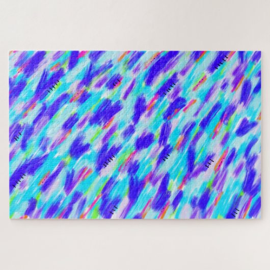 Colored Chaos Jigsaw Puzzle (Horizontal)