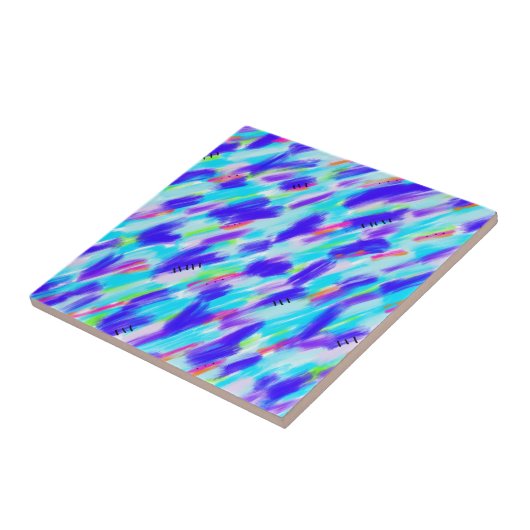 Colored Chaos-Keramik Fliese (Seite)