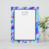 Colored Chaos Letterhead Briefbogen (Stehend Vorderseite)