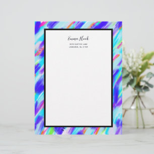 Colored Chaos Letterhead Briefbogen