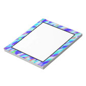 Colored Chaos Notepad Notizblock (Rotiert)
