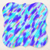 Colored Chaos Paper Untersetzer (Vorderseite)