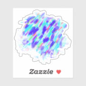 Colored Chaos Sticker (Blatt)