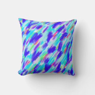 Colored Chaos Throw Kissen