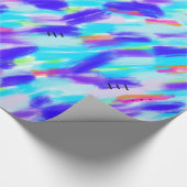 Colored Chaos Wrapping Paper Geschenkpapier (Ecke)