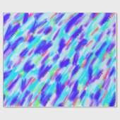 Colored Chaos Wrapping Paper Geschenkpapier (Flach)