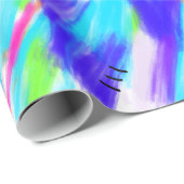 Colored Chaos Wrapping Paper Geschenkpapier (Rolleneckpunkt)