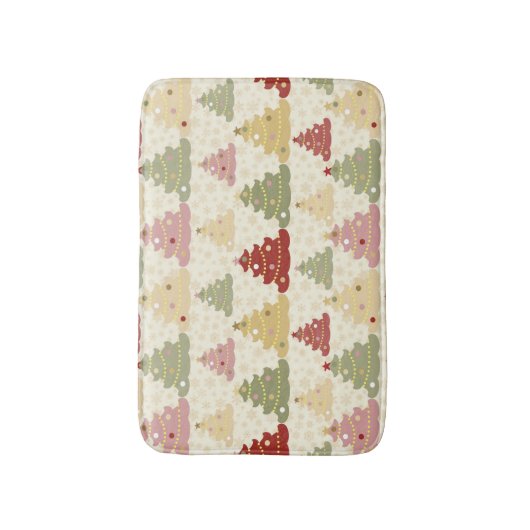 Colored Christmas Badematte (Vorderseite Vertikal)