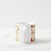 Colored Christmas Espressotasse (Rückseite)