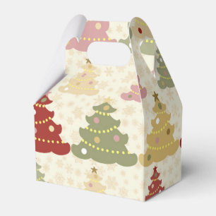 Colored Christmas Geschenkschachtel