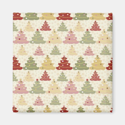 Colored Christmas Magnet (Vorne)