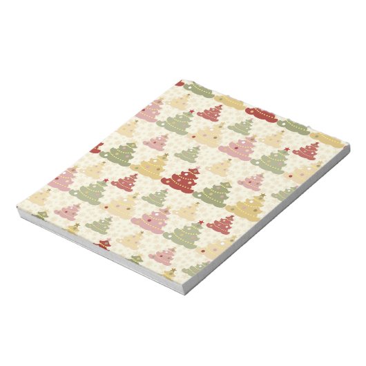 Colored Christmas Notizblock (Rotiert)